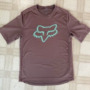 Fox Racing Short Sleeve Youth Ranger Plum M Medium